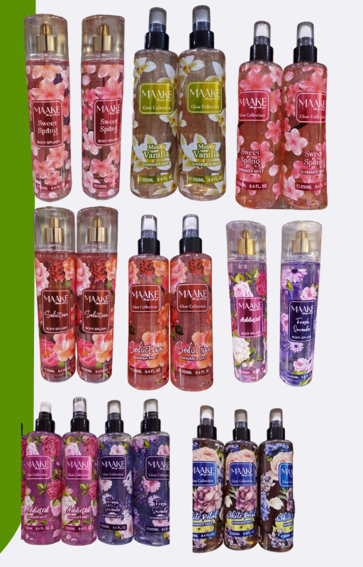 Maake-Body Splash+Shimmer Mist