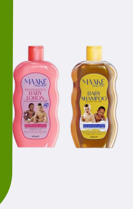 Maake-Baby Shampoo+Baby Lotion