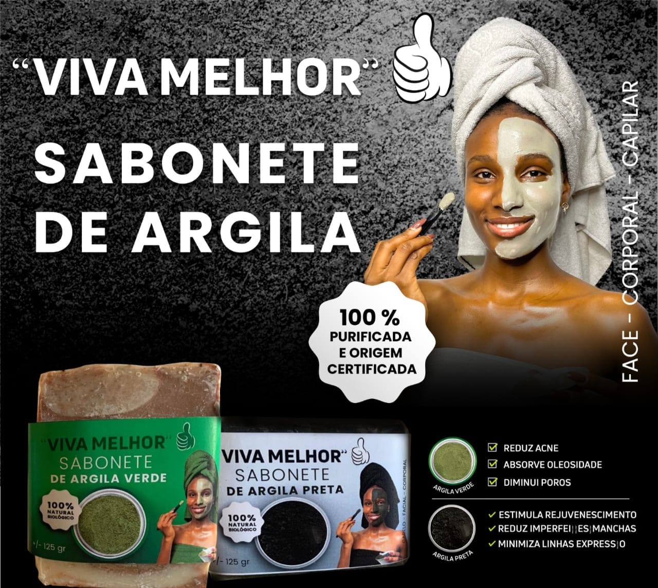 Sabonete de Argila