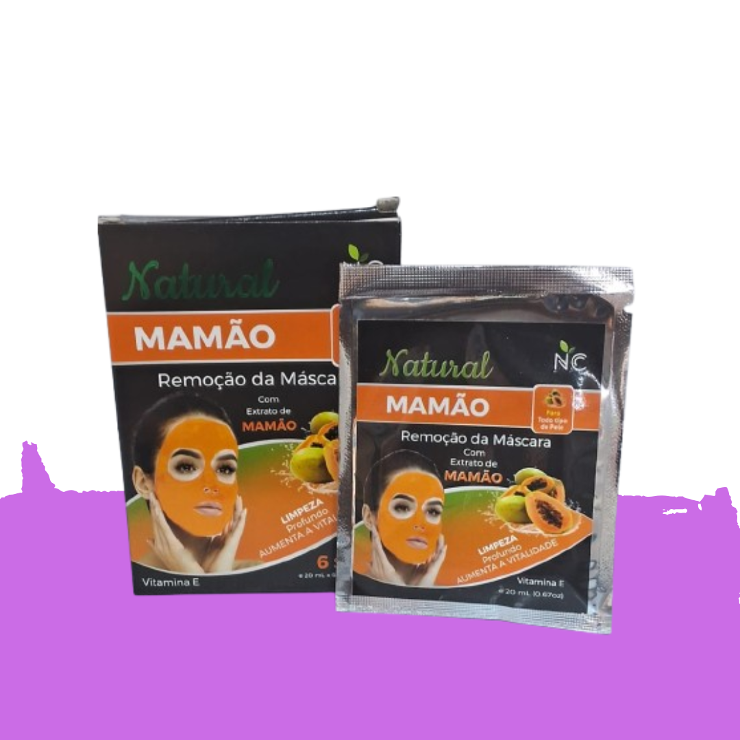 Natural-Remoção da Másca-Mamão